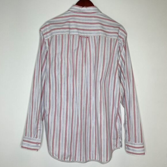 Tommy Bahama Island Multicolor Striped Long Sleeve Button Up Size Large Men’s - Picture 11 of 11